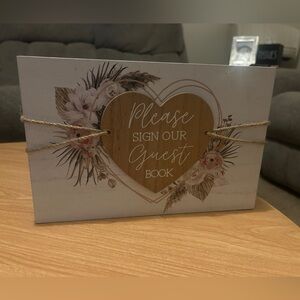 Wedding Guest Book Sign